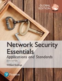 Network Security Essentials: Applications and Standards, eBook, Global Edition